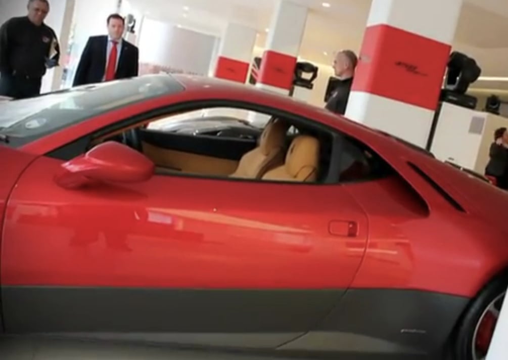 Eric Clapton's one-off Ferrari SP12 EPC caught on video - photos ...