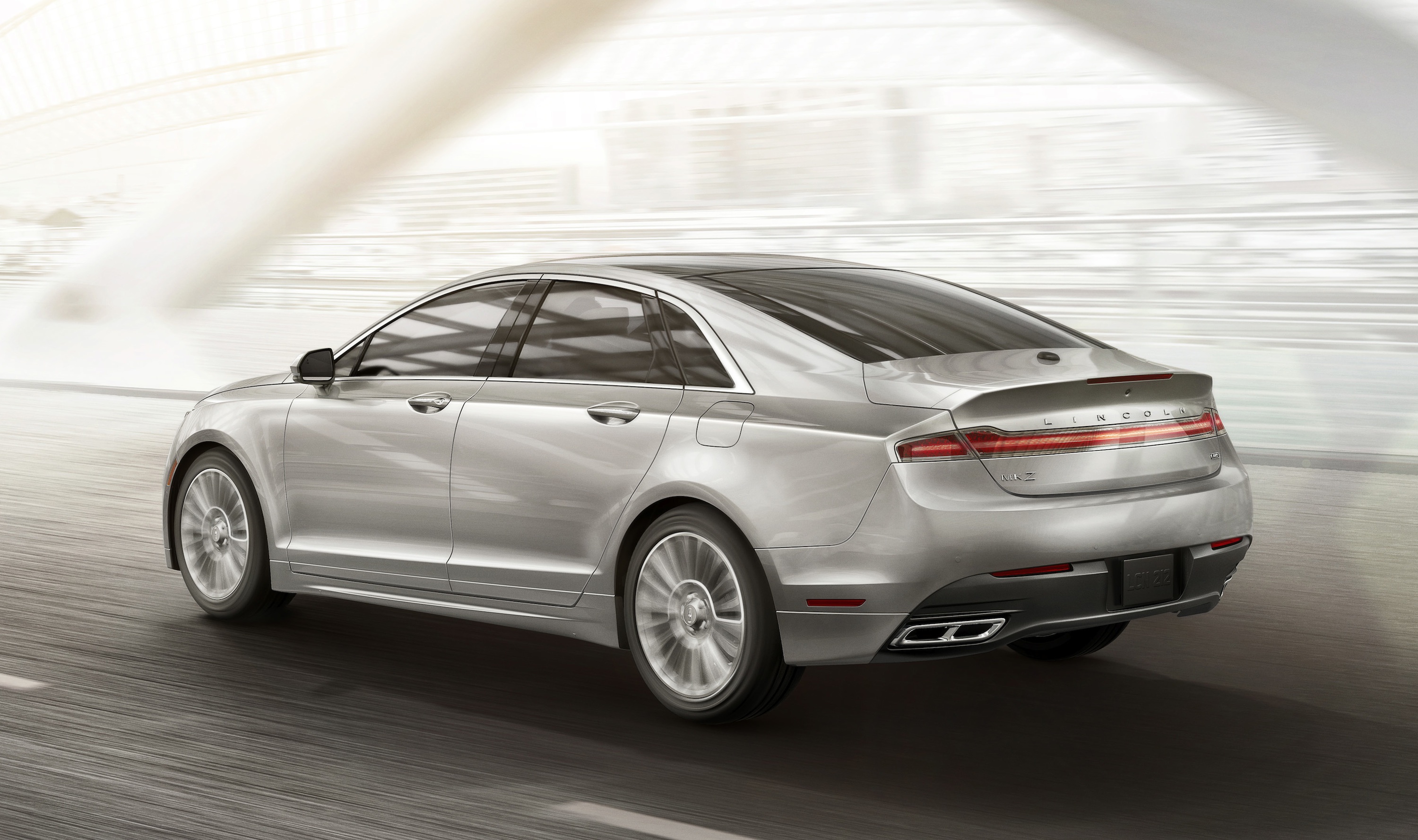 Lincoln MKZ Ford luxury brand's new midsize sedan revealed photos