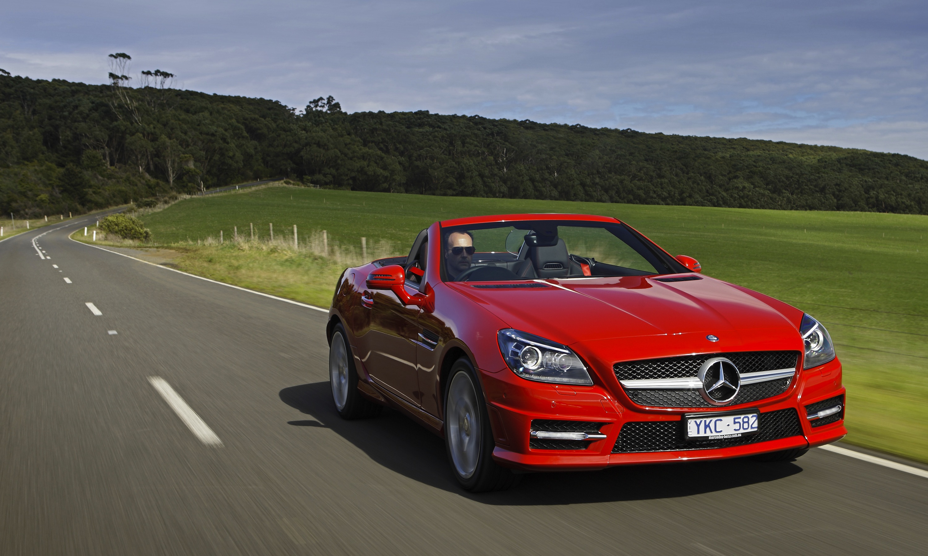 MercedesBenz SLK350 Review photos CarAdvice