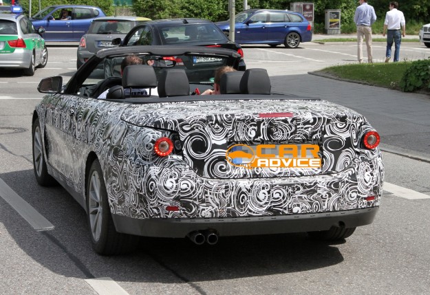 BMW 4-Series Convertible: first pictures of new roadster ...
