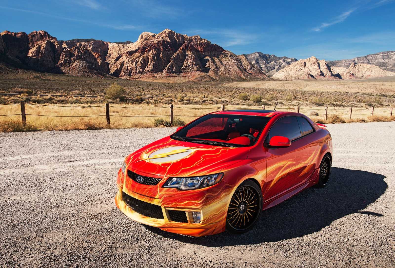 Kia Justice League super hero cars unveiled at 2012 SEMA