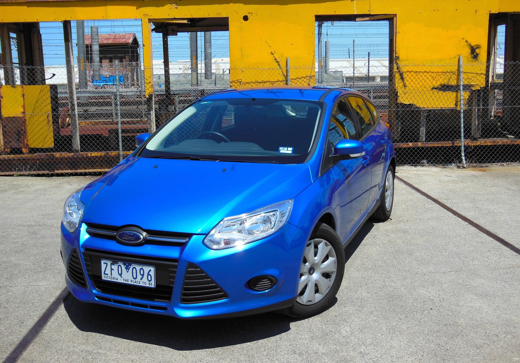 Ford focus track day car #10