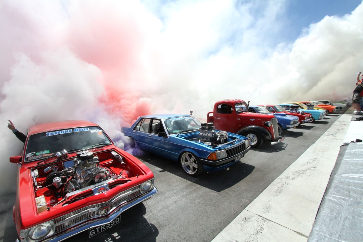 Summernats fries 138 tyres in official Guinness World ...