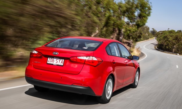 Kia cerato red