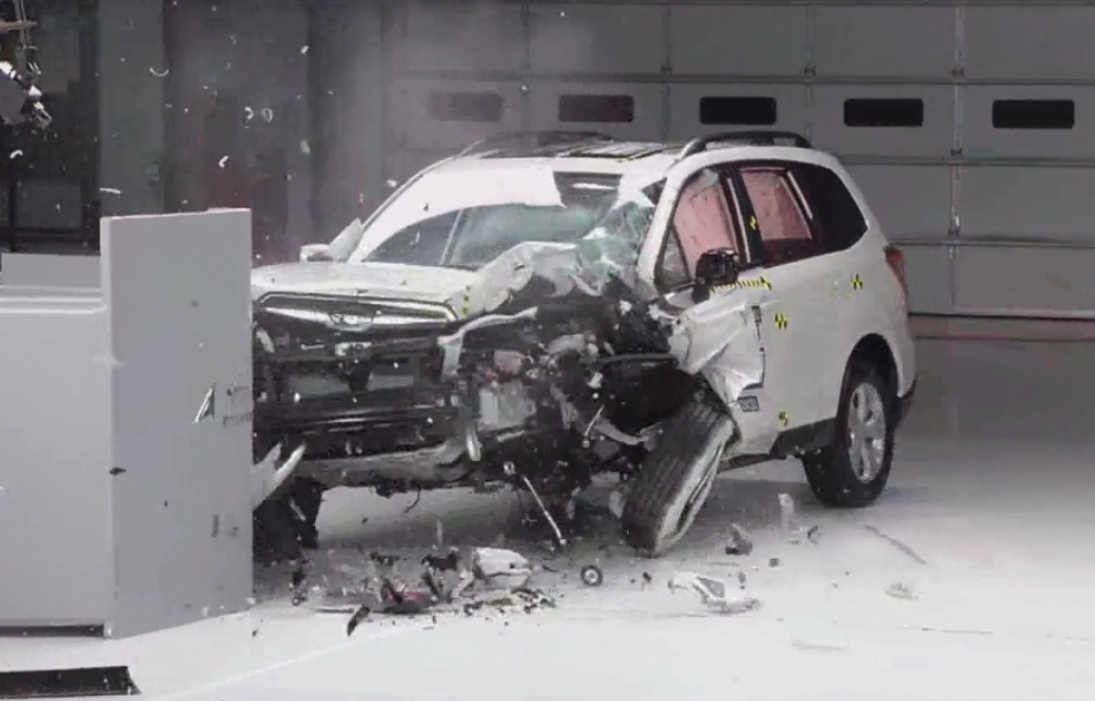 Subaru Forester first to score top marks in new IIHS crash 