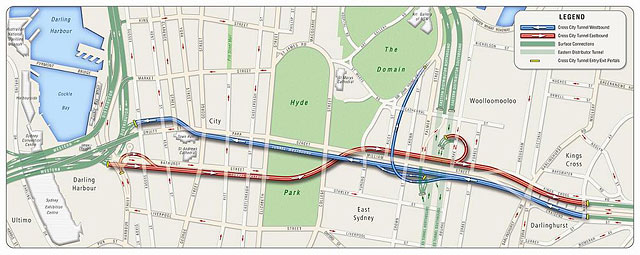 Cross City Tunnel Map Sydney Cross City Tunnel History Of Christmas | Krqvay 