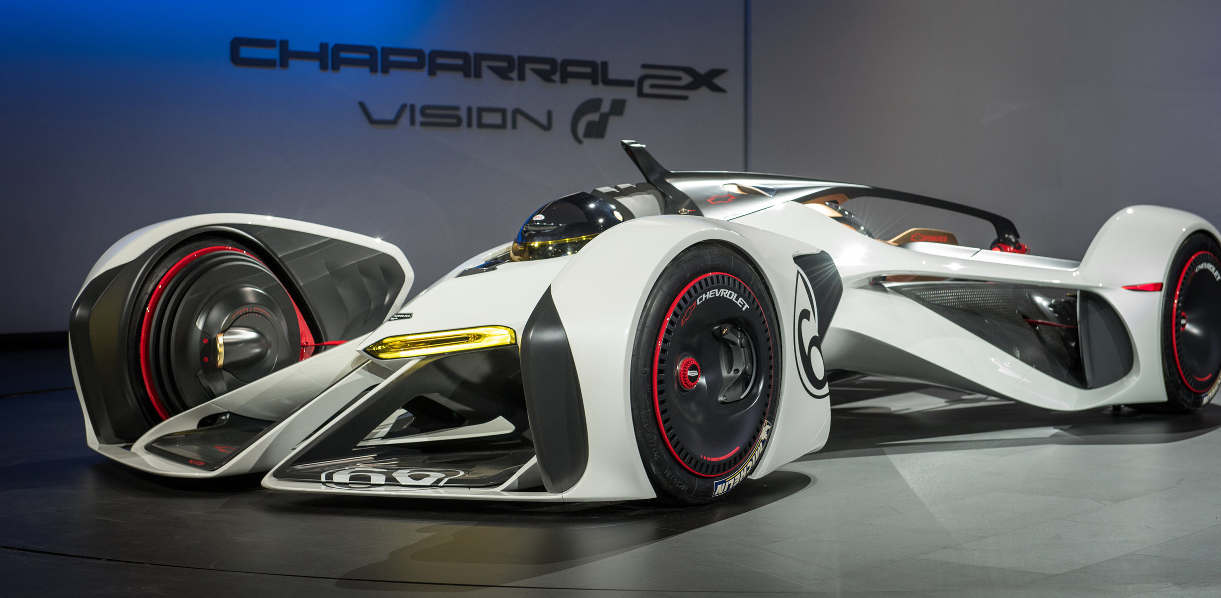 Chevrolet Chaparral 2X Vision Gran Turismo is powered by 