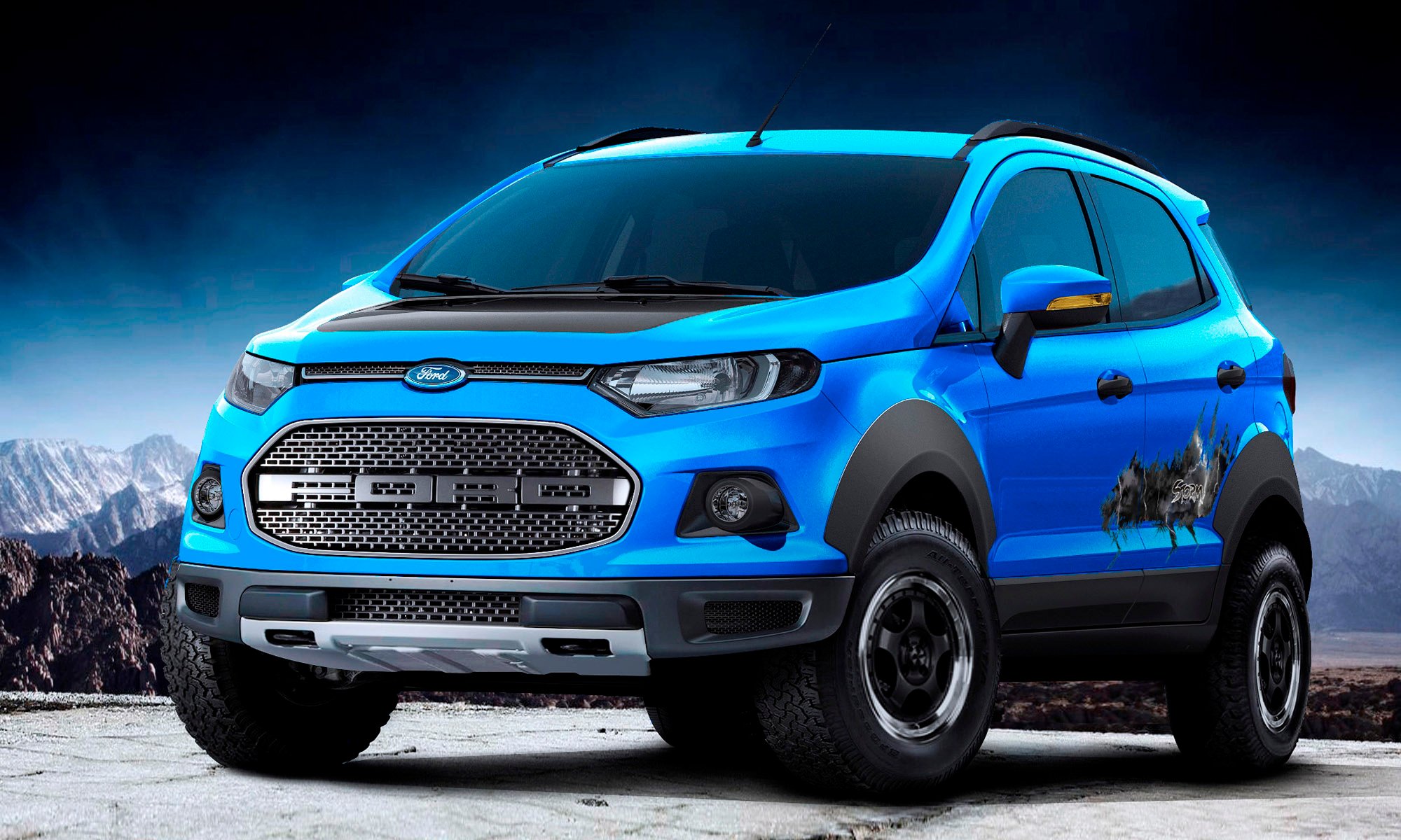 Ford EcoSport Beauty, The Beast and Storm concepts head to Sao Paulo