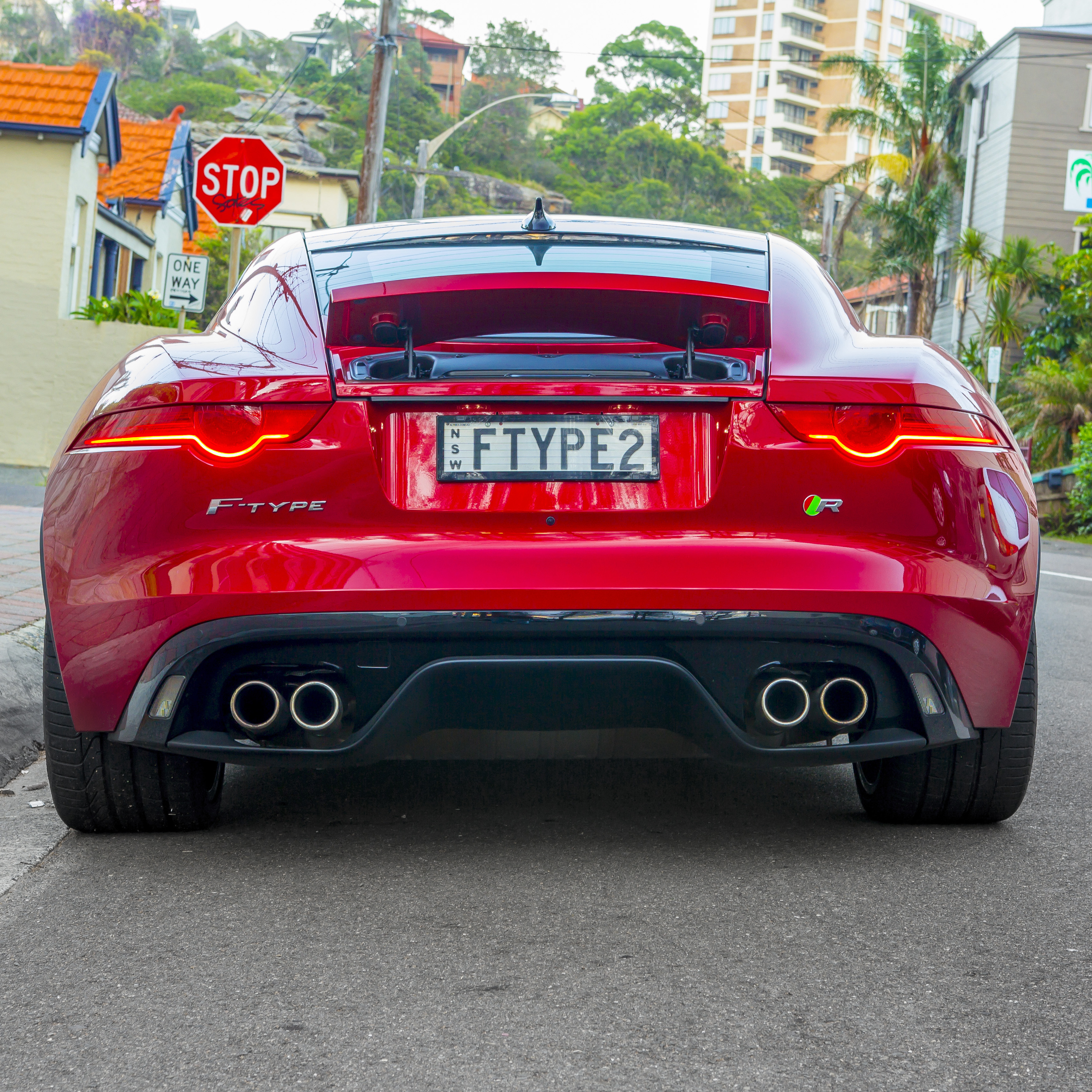 Jaguar Tuning Rear view