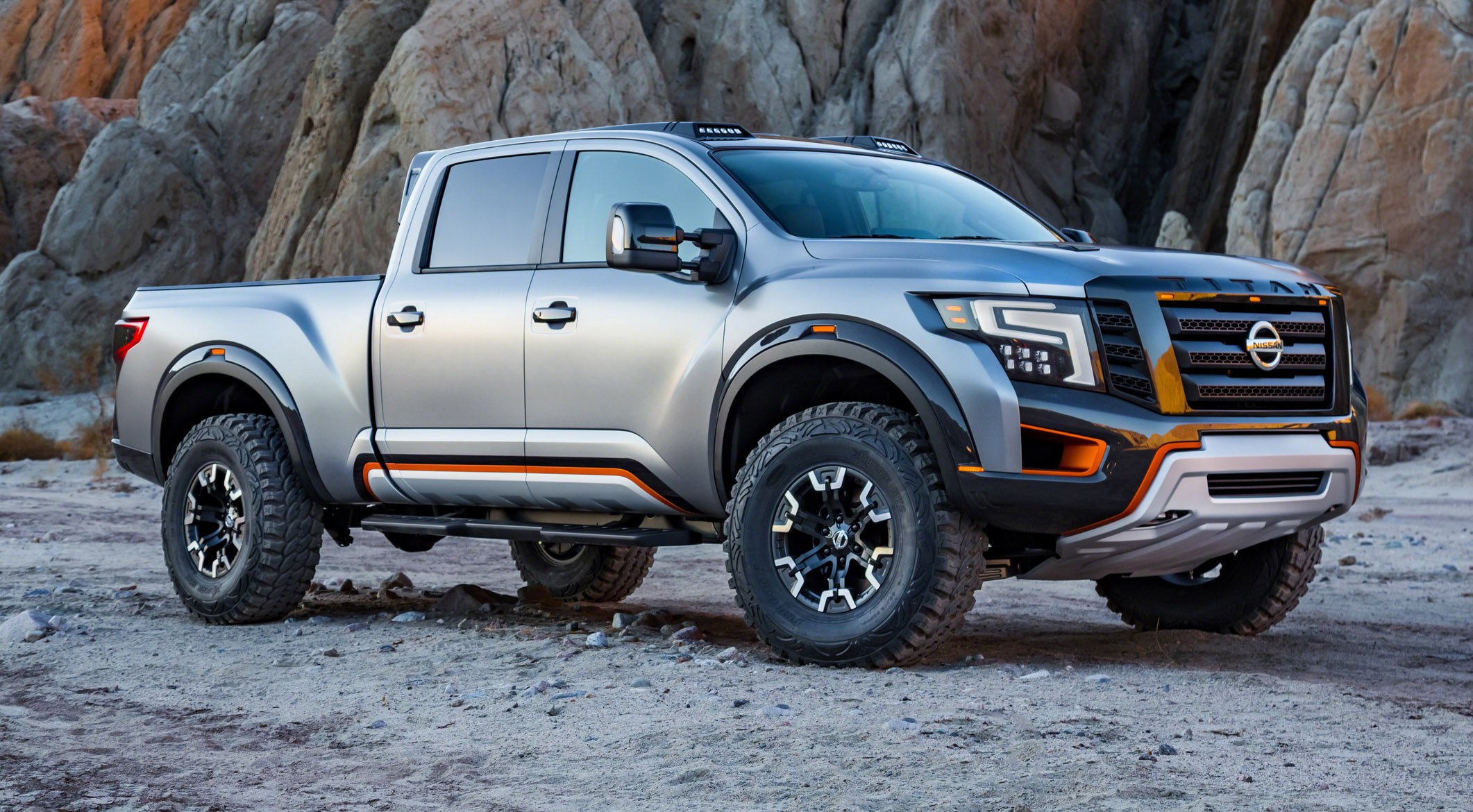 Nissan Titan Warrior pickup revives Baja vibes for Detroit photos