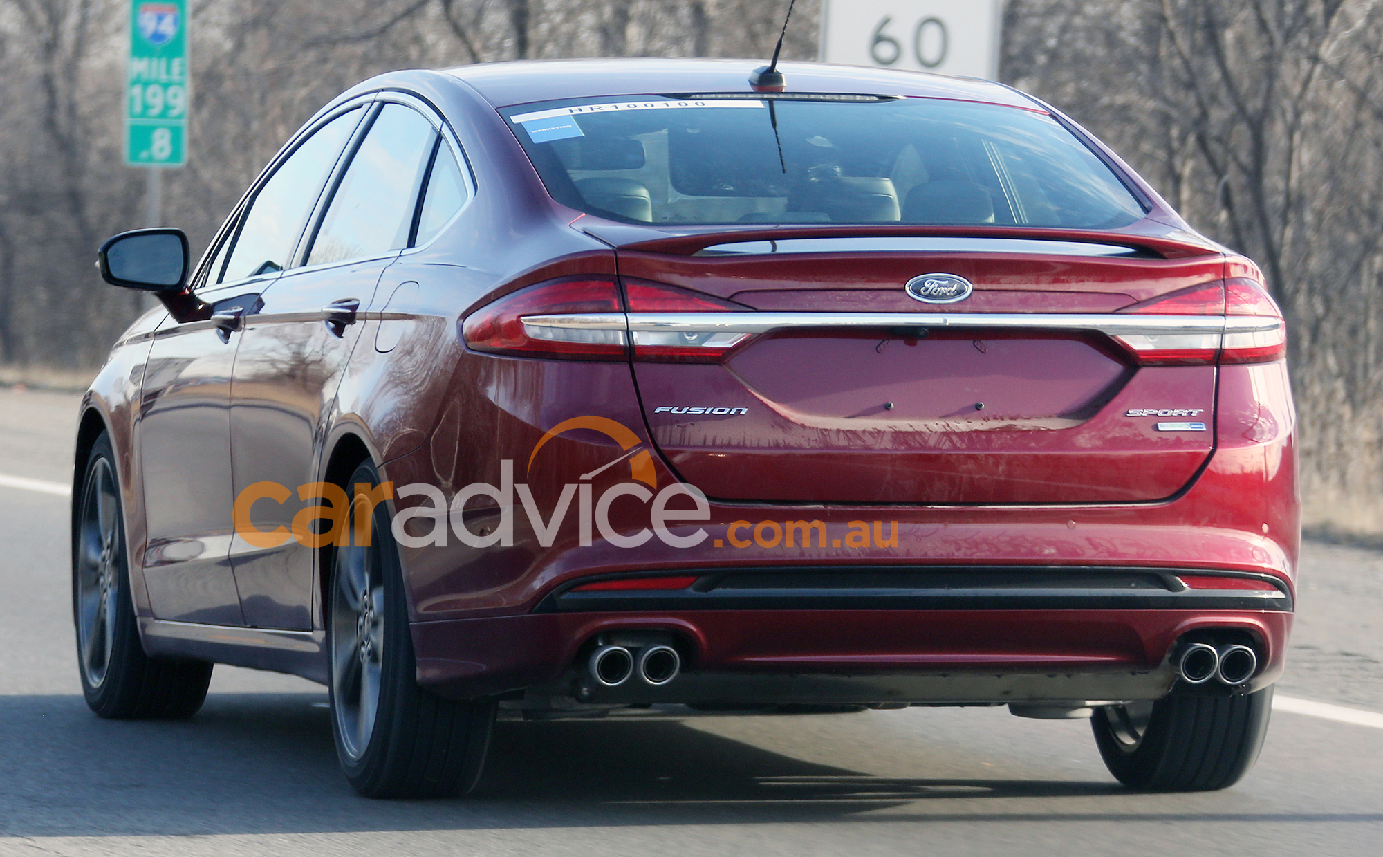 2017 Ford Mondeo Sport spied without disguise: Turbo V6 ...