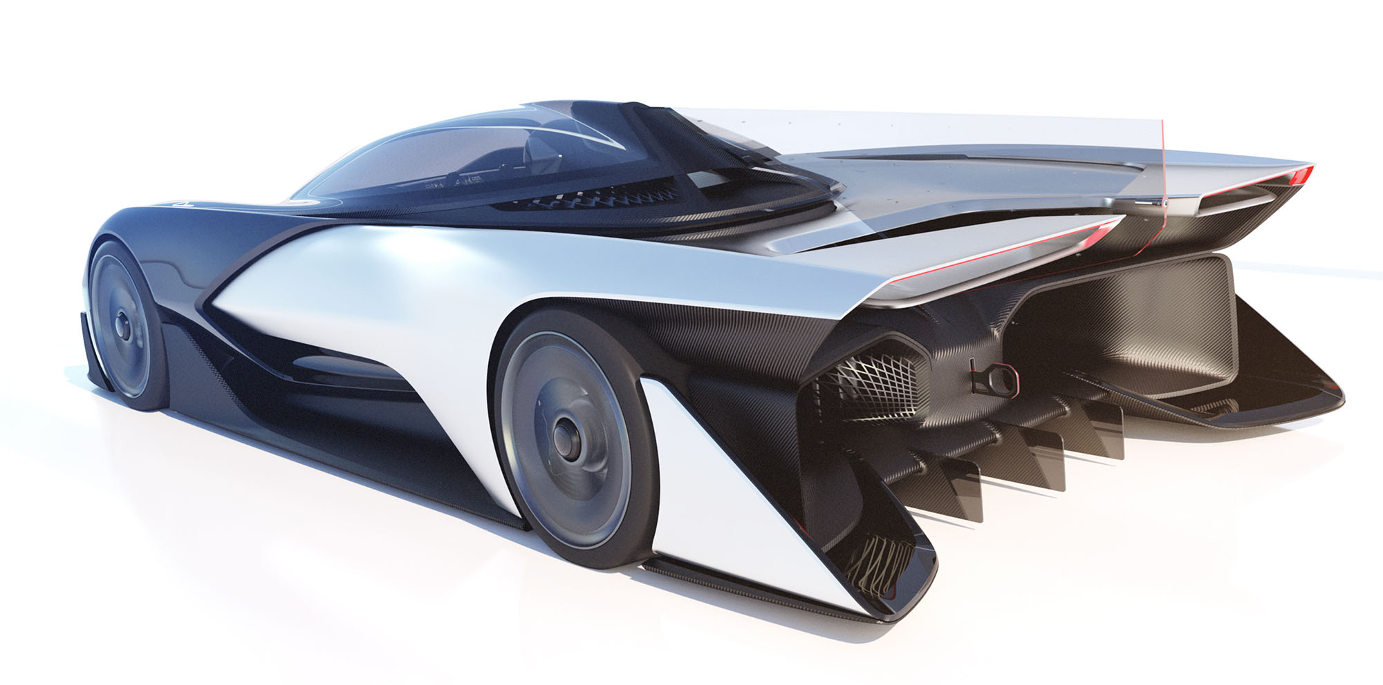 Faraday Future FFZERO1 concept unveiled at CES 2016, EV platform ...