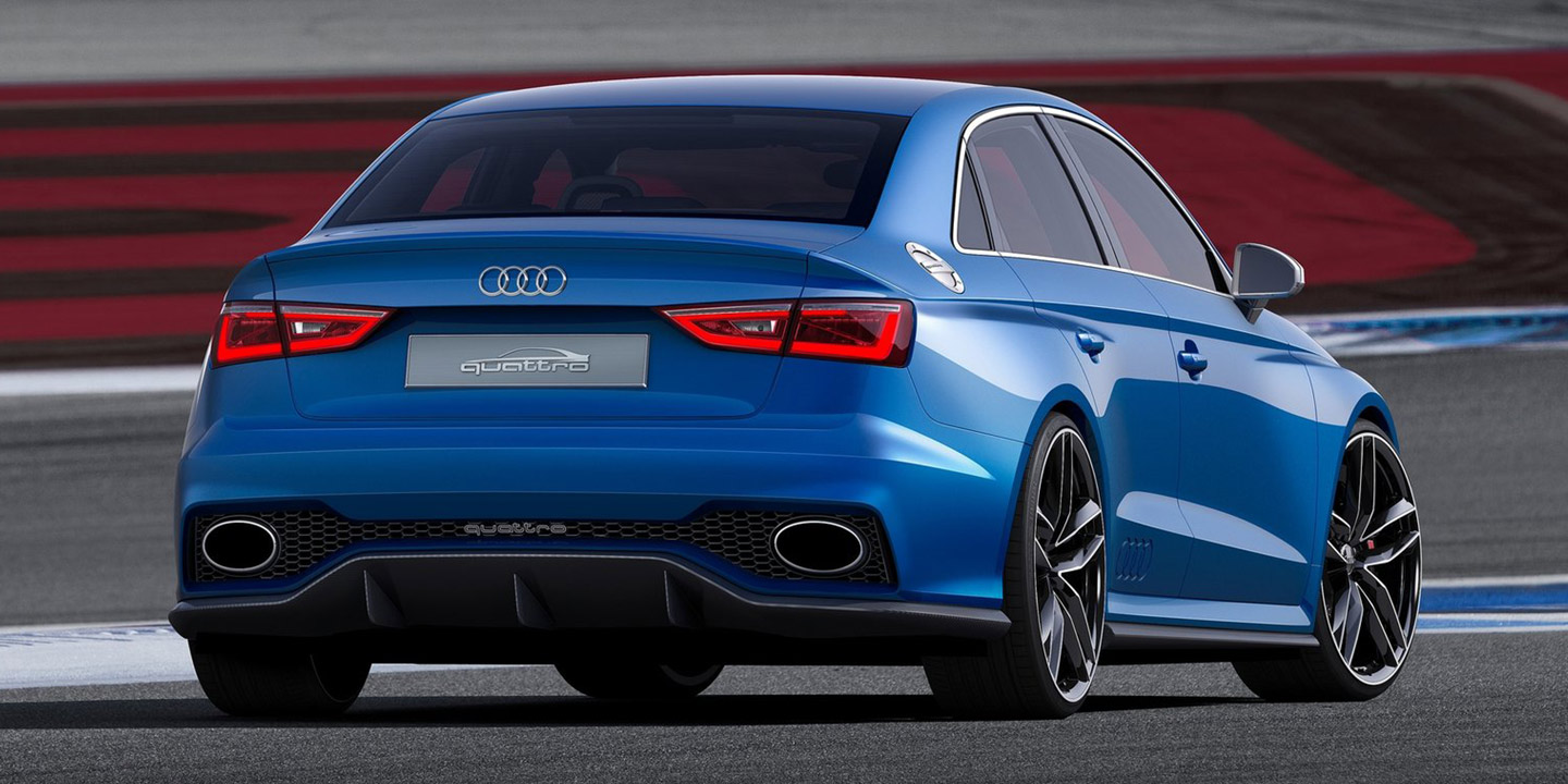 2017 Audi RS3 sedan closing in on showroom debut - report - photos