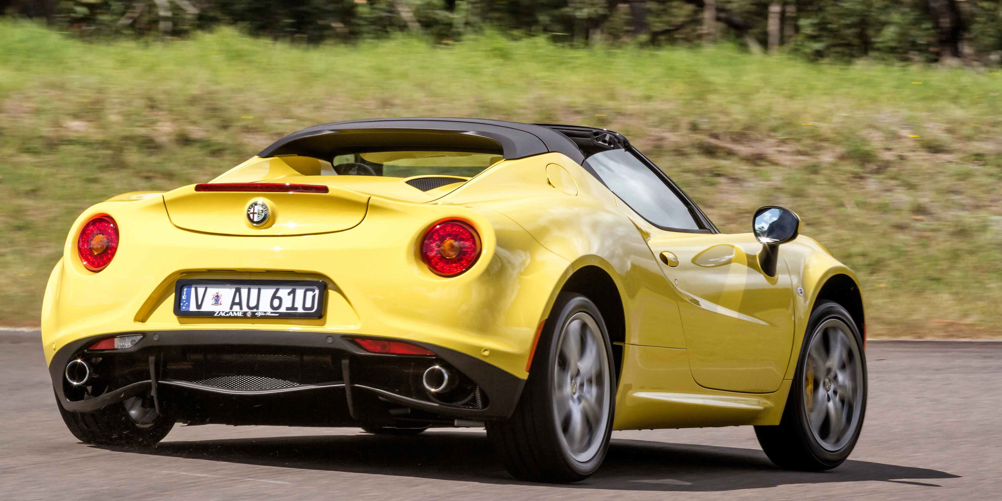 2016 Alfa Romeo 4c Spider Review Photos Caradvice