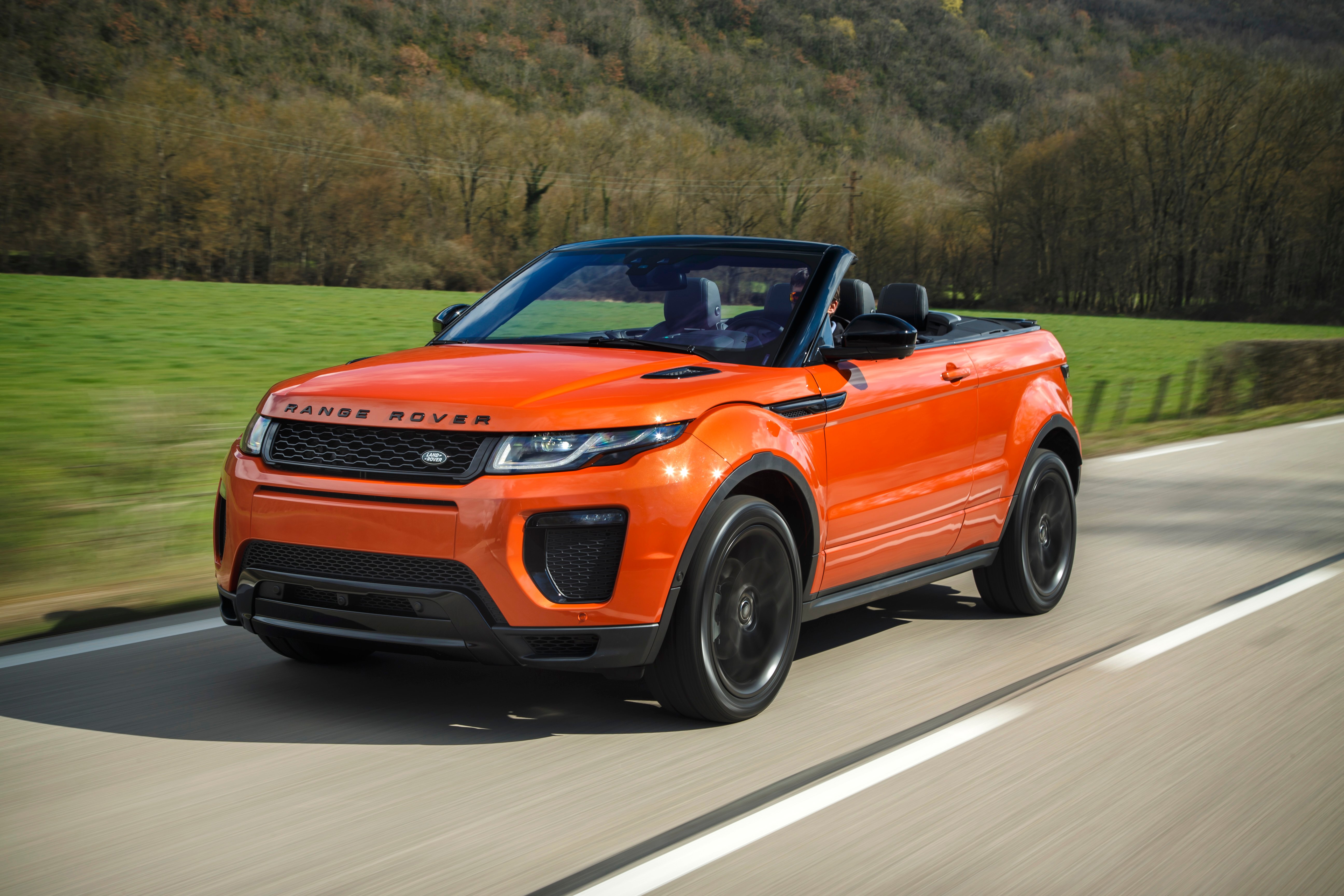 2017 Range Rover Evoque convertible pricing and