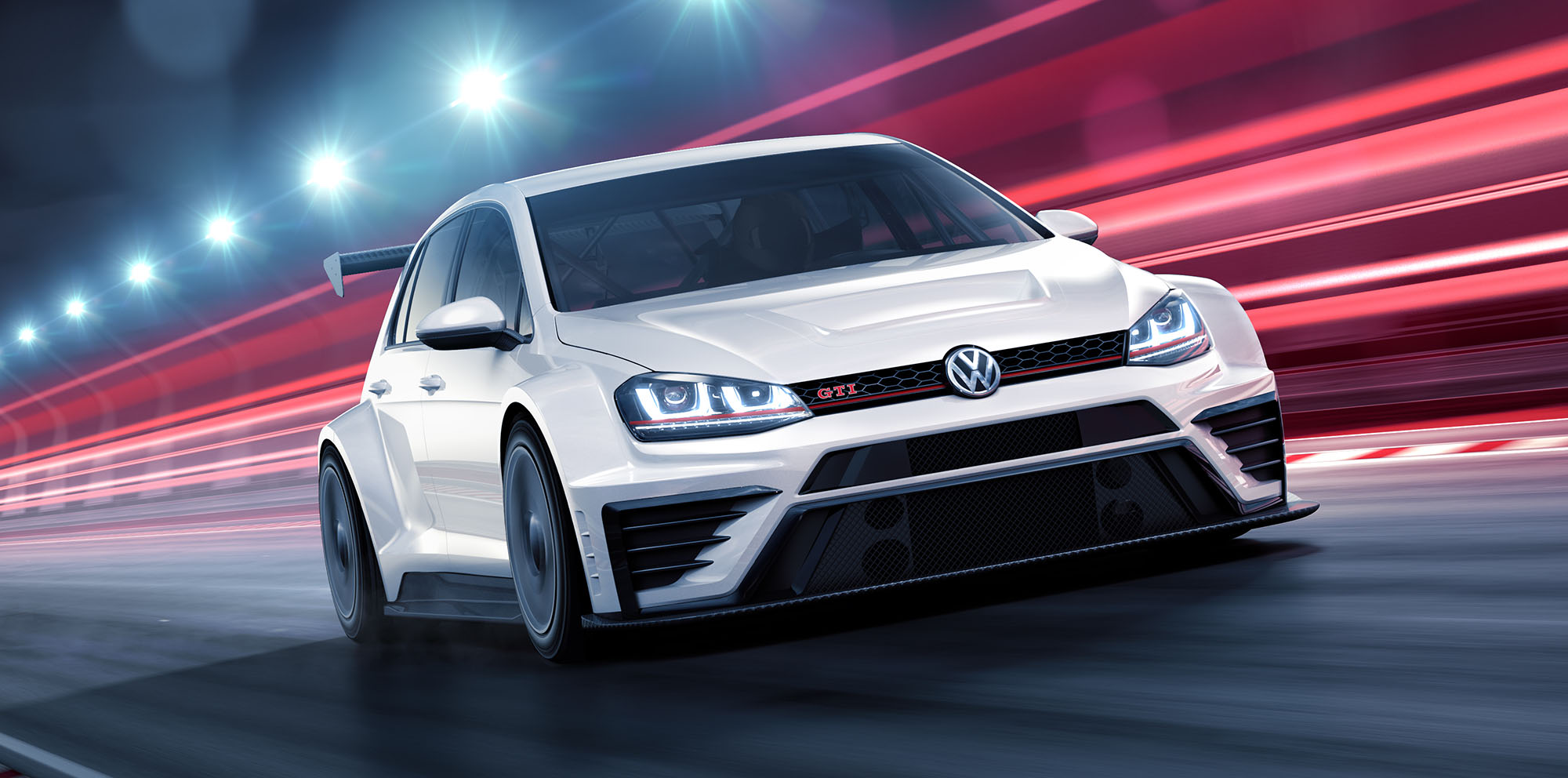 Volkswagen Golf GTI TCR race car revealed - photos | CarAdvice