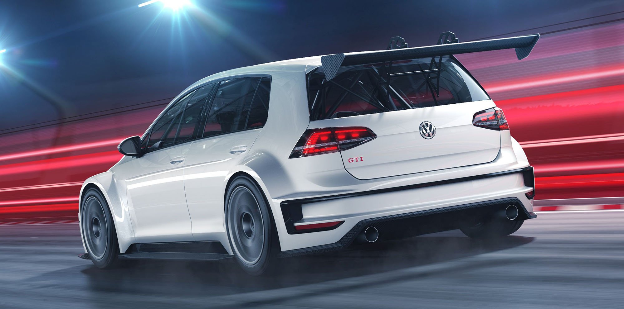 Volkswagen Golf GTI TCR race car revealed - photos | CarAdvice