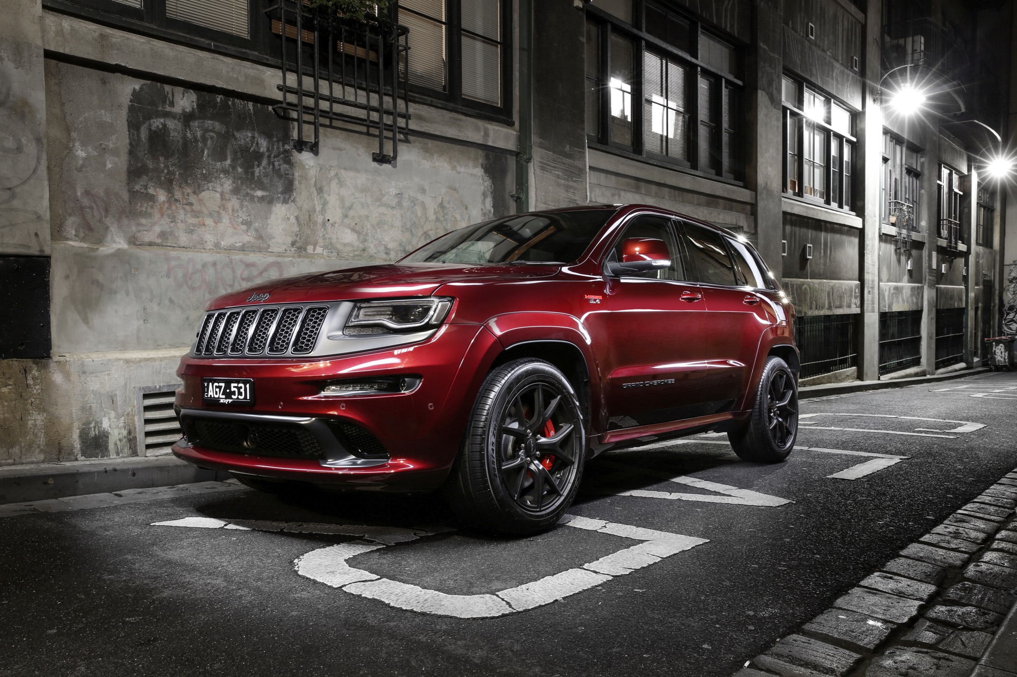 2016 Jeep Grand Cherokee SRT Night Review - photos  CarAdvice