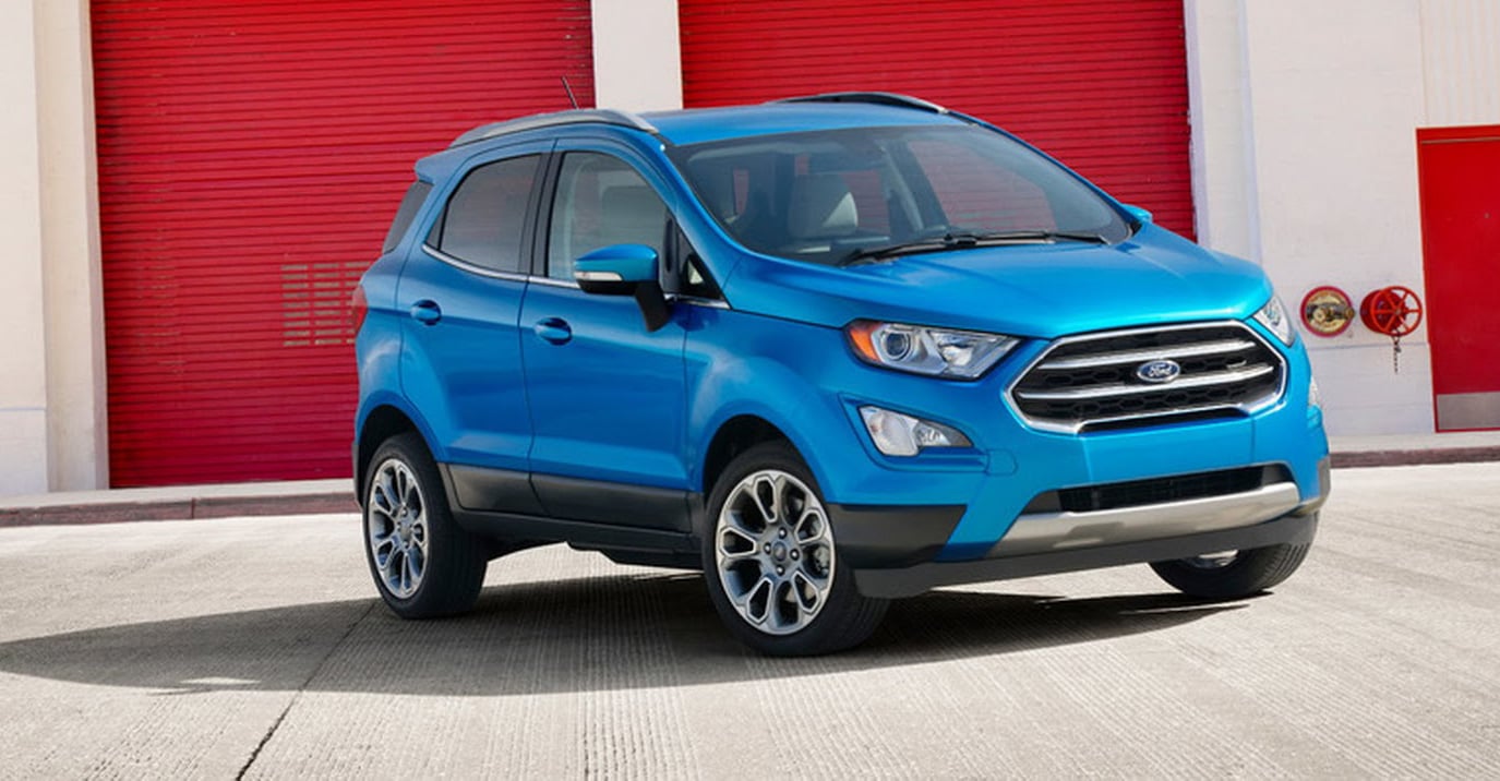 2018 Ford EcoSport facelift Escapes LA Newlook compact SUV in Oz next year photos CarAdvice