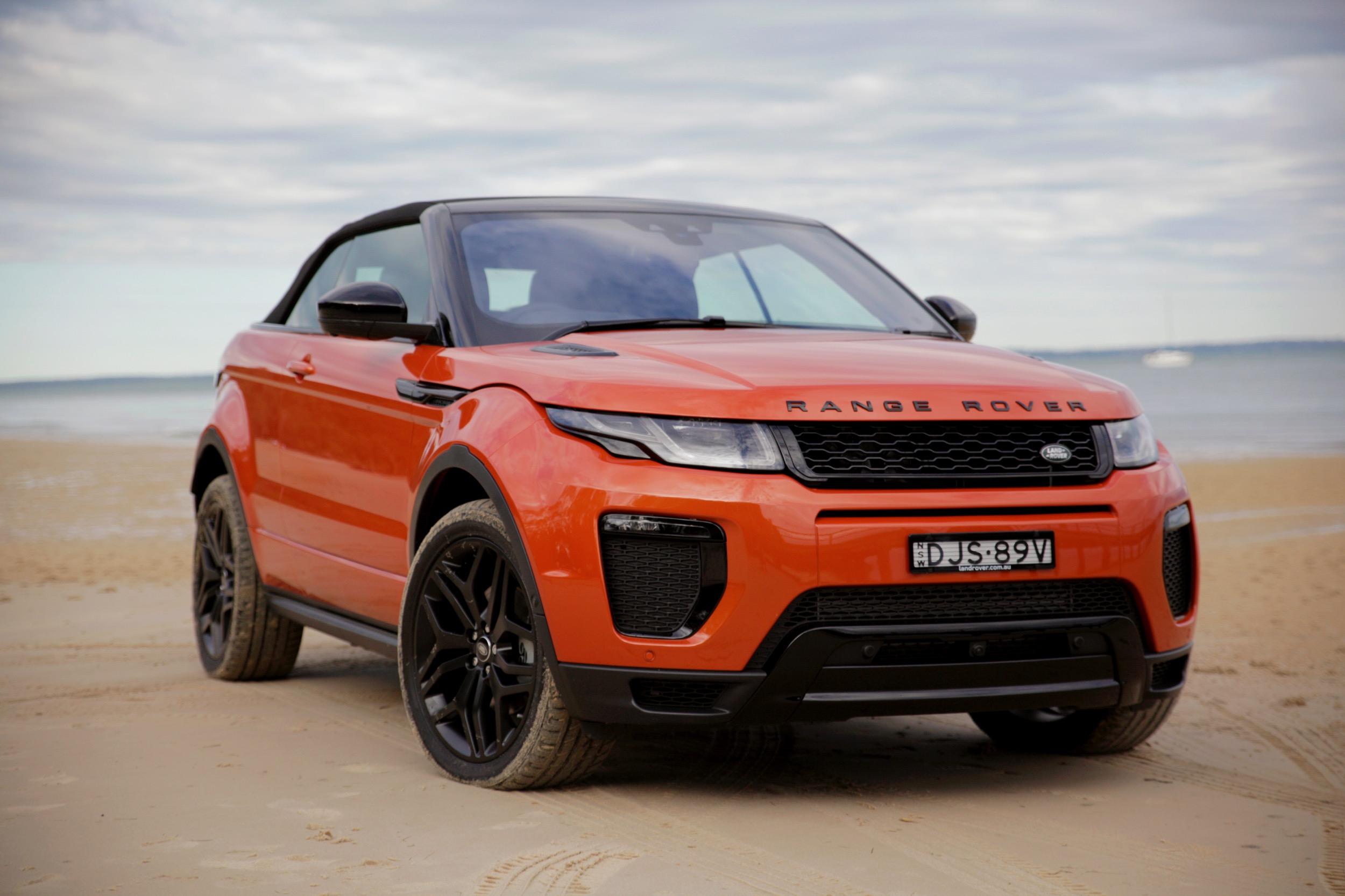 Range Rover Evoque Convertible Orange 26