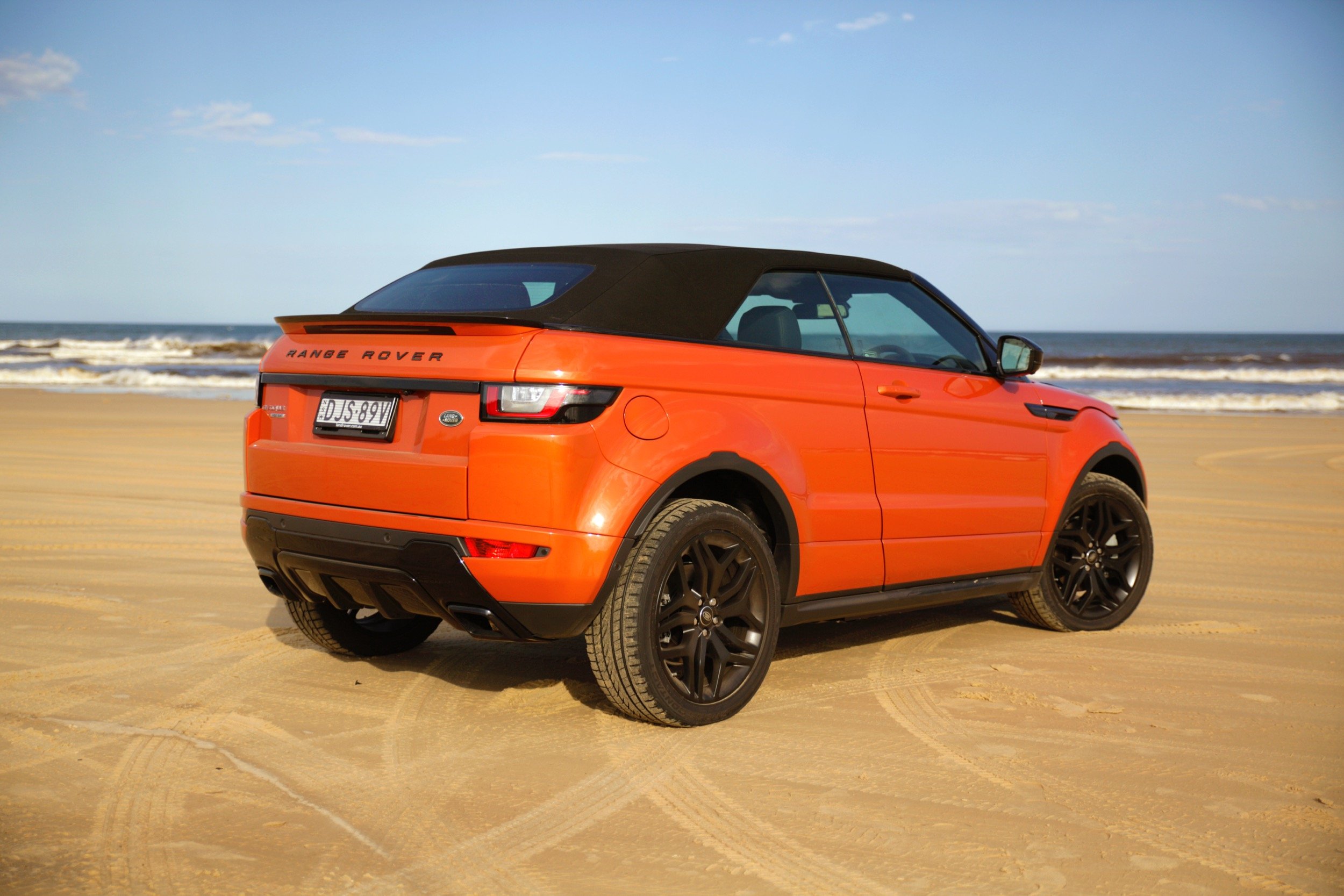 Range Rover Sport оранжевый