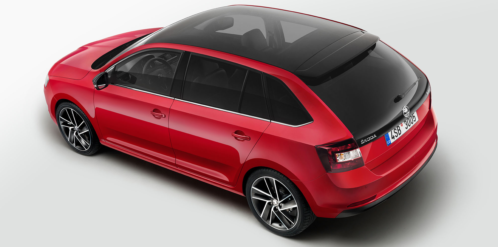 Skoda rapid код краски