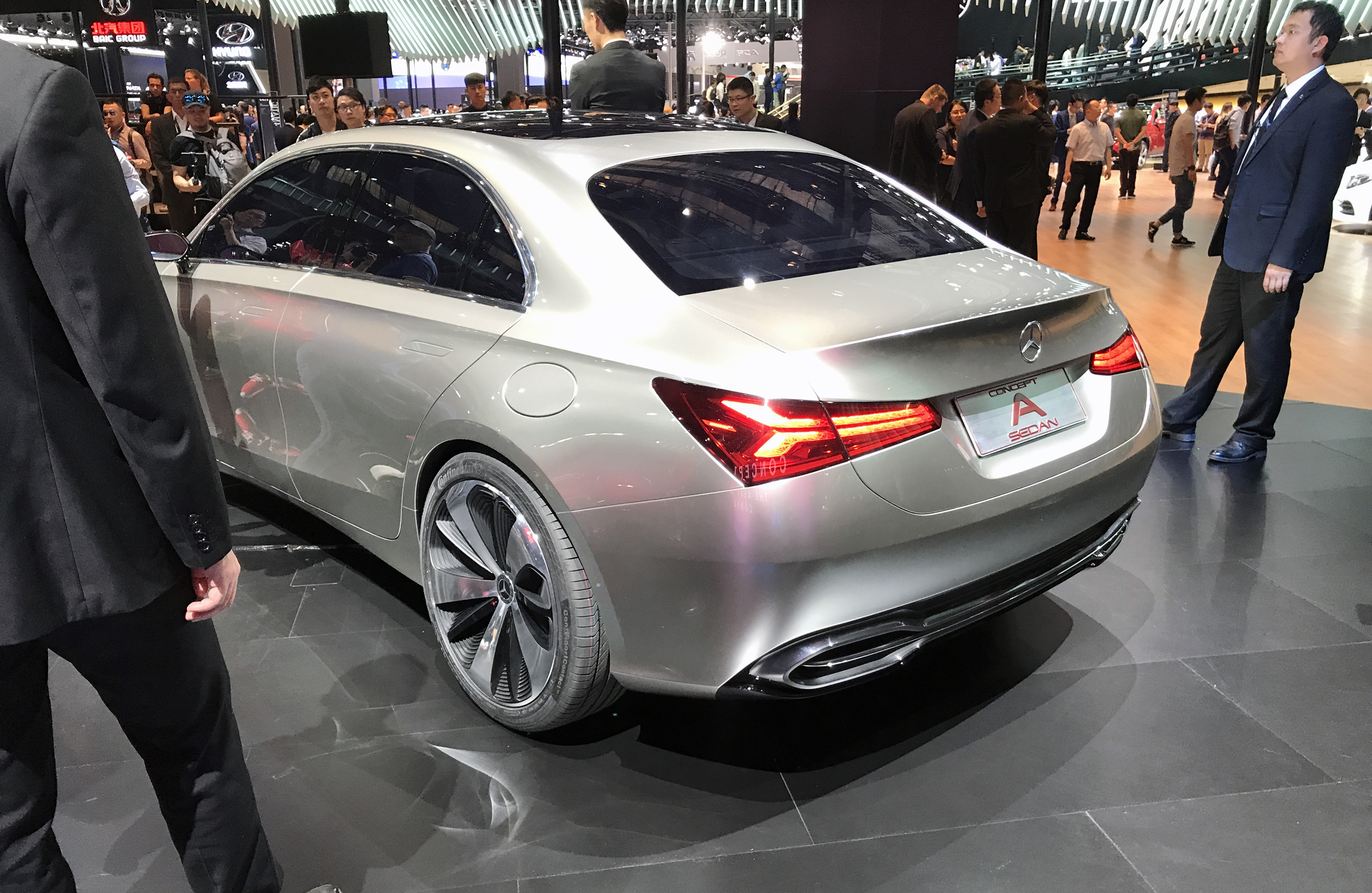 2018 Mercedes-Benz A-Class sedan concept revealed - photos | CarAdvice