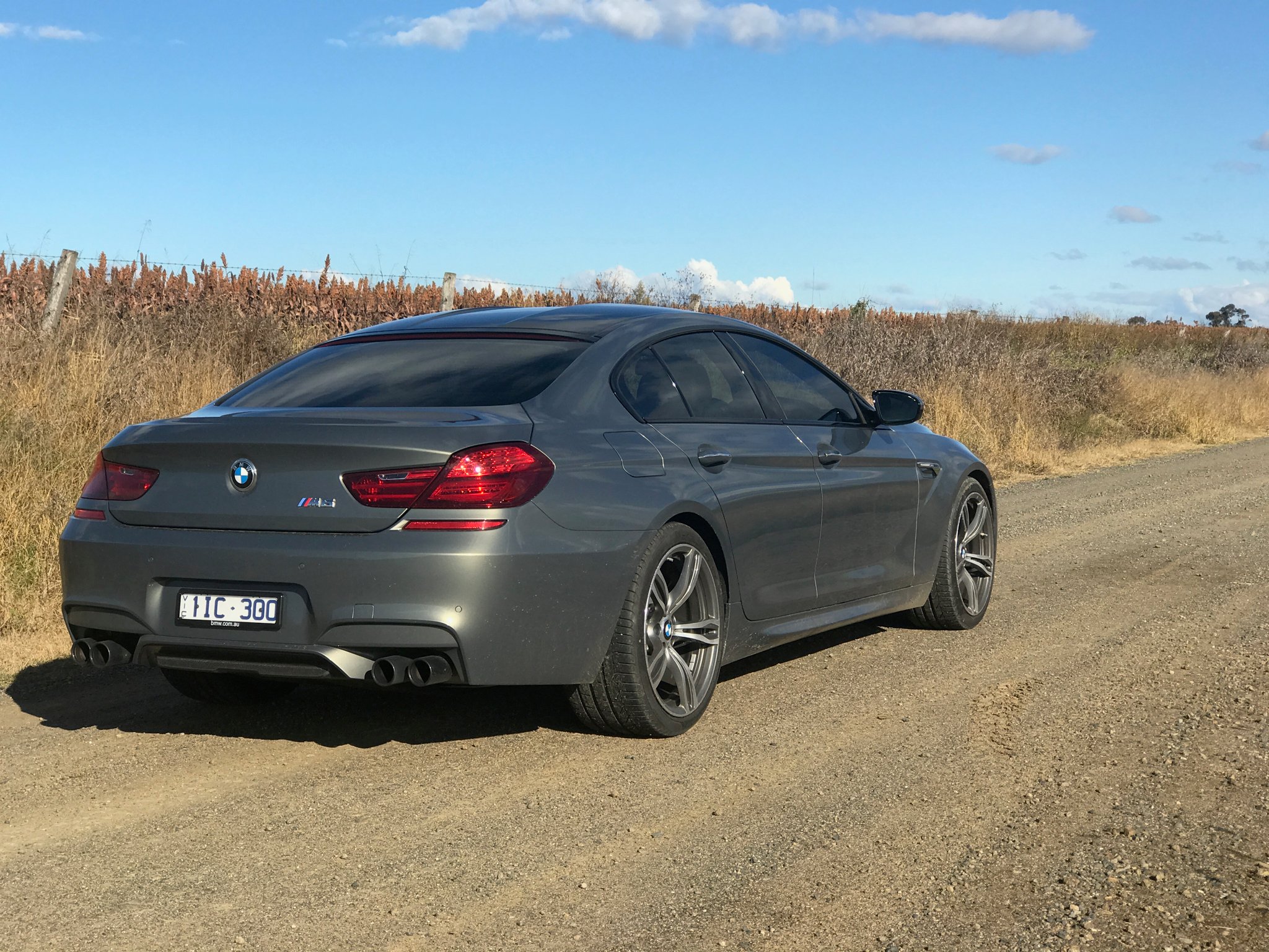 BMW m6 Gran Coupe Black