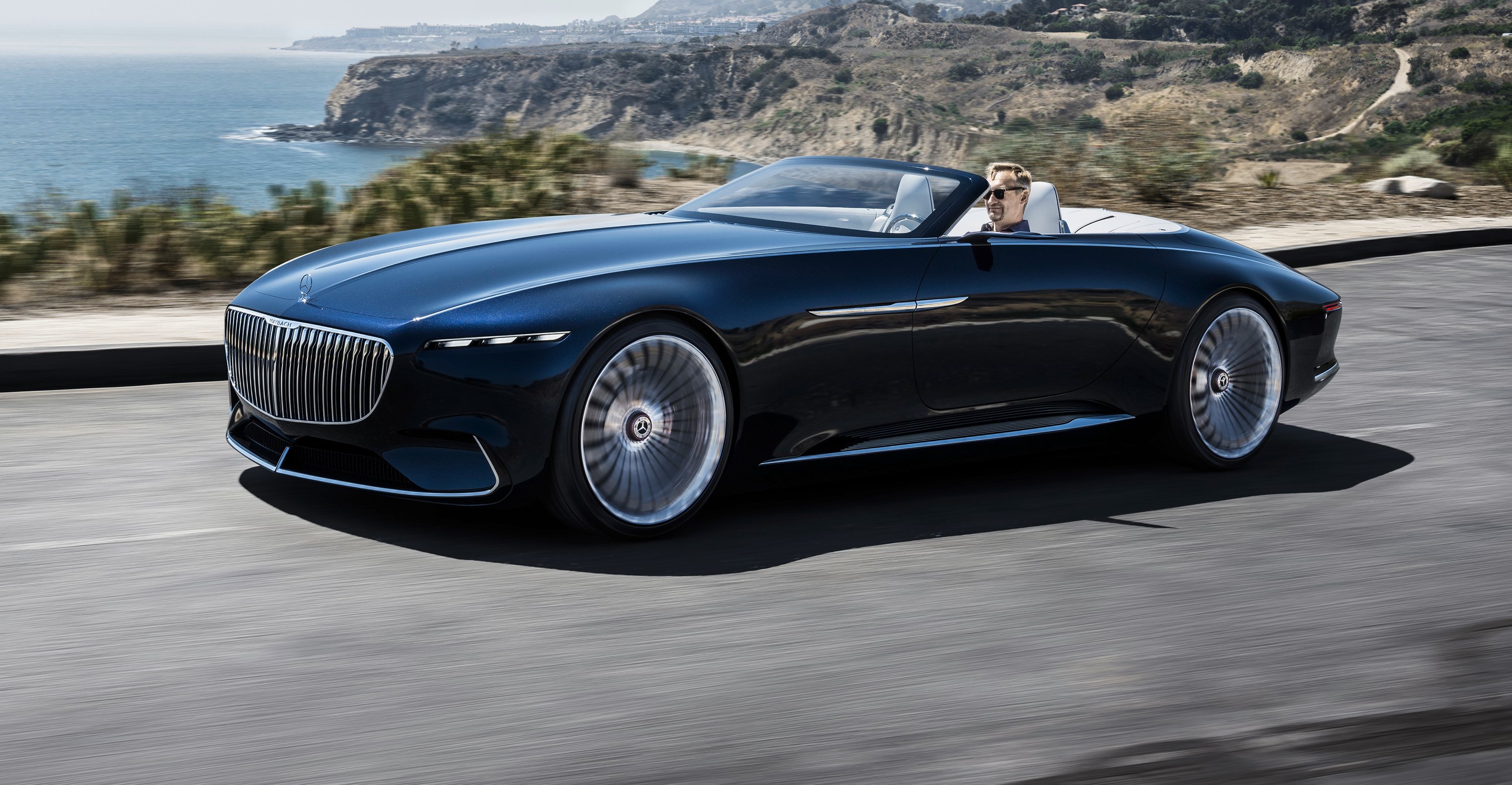 Mercedes Maybach Vision 6 Cabriolet revealed photos 