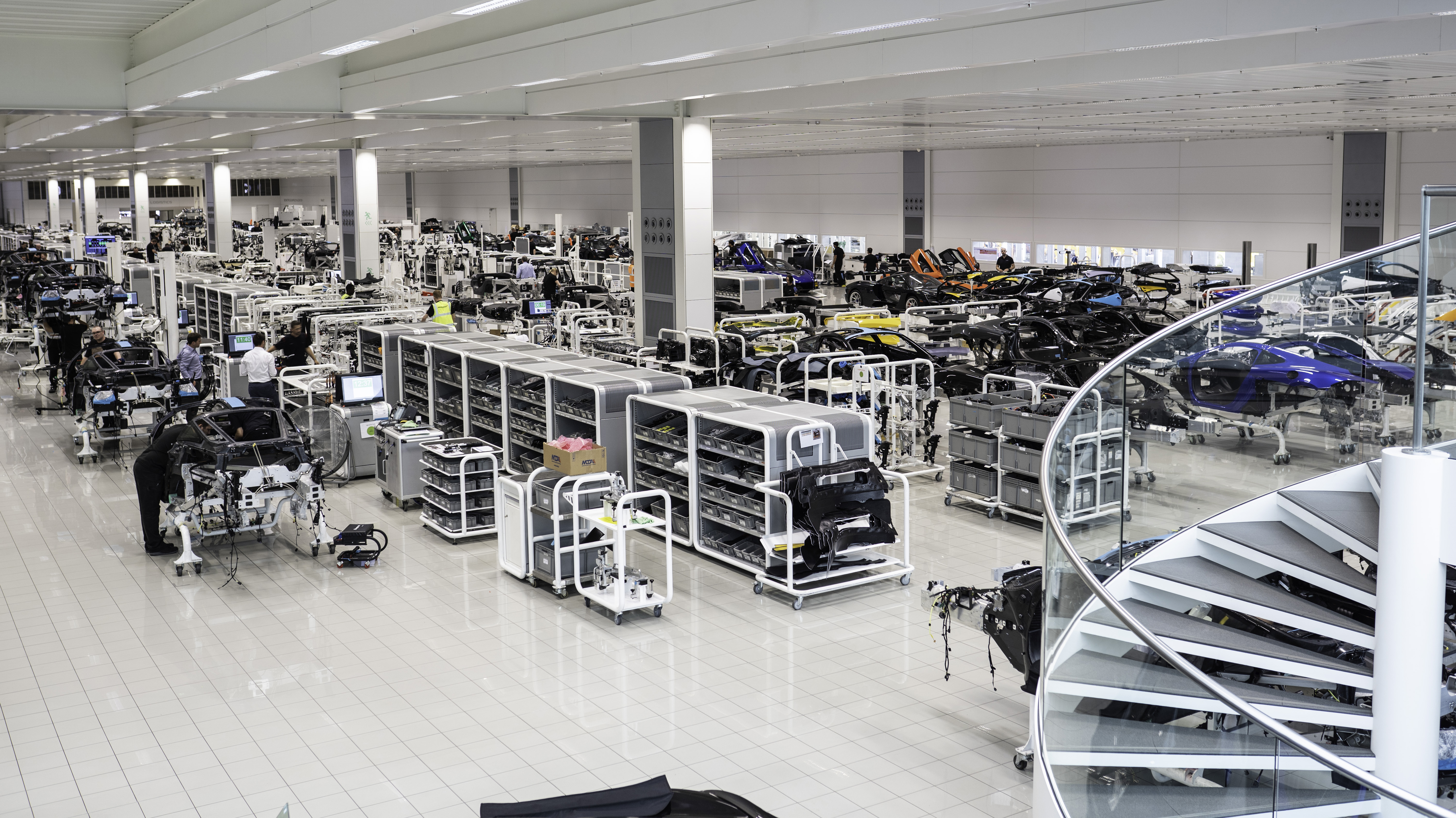 Inside the McLaren Technology Centre Photos